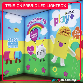 Tension Fabric LED Lightbox